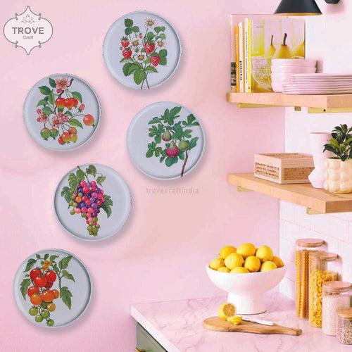 10" Fruit-themed Contemporary Decor Plates