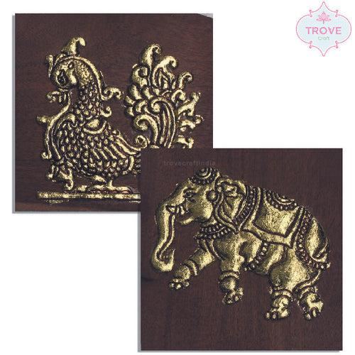 5" Emboss Art Plaques - Tanjore Style