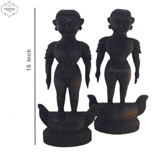 15 " Set of 2 Marapachi Dolls