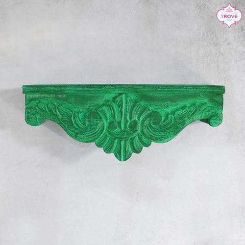 Hand-carved Victorian Wall shelf
