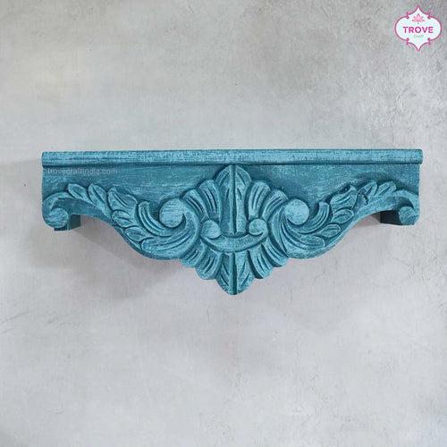 Hand-carved Victorian Wall shelf