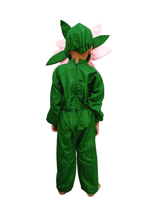 Pink Flower Kids Fancy Dress Costume