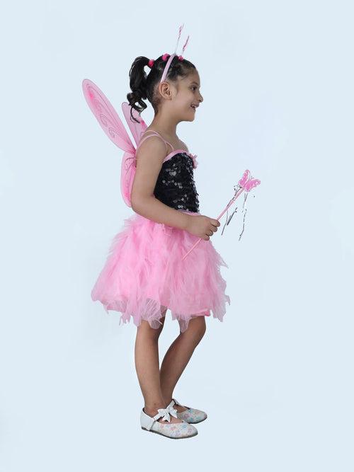 Butterfly Insect Kids Fancy Dress Costume for Girls - Imported