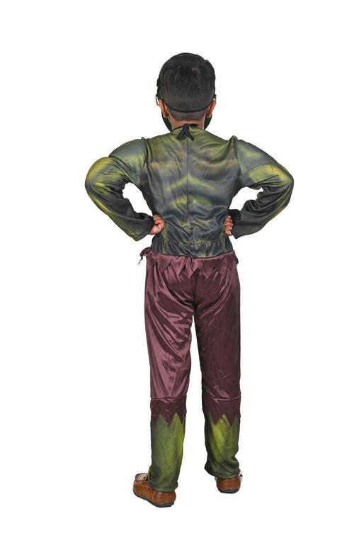 Hulk Avengers Superhero Kids Fancy Dress Costume - Muscle Look - Imported