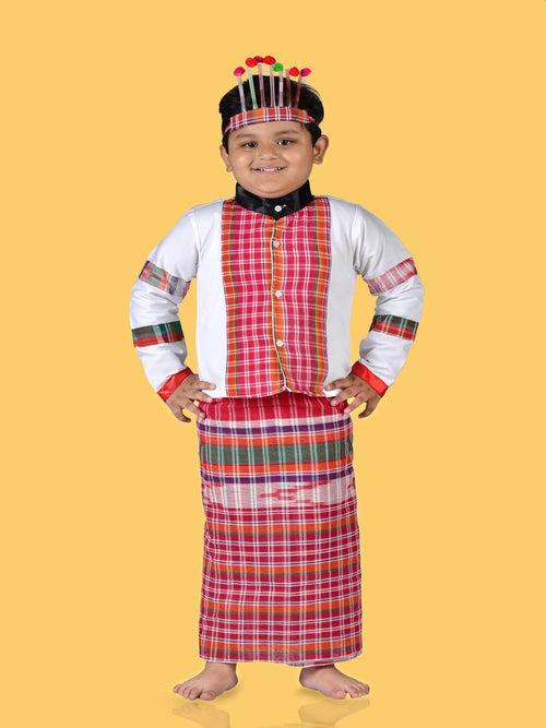 Mizoram Indian Eastern State Folk Costume - Female