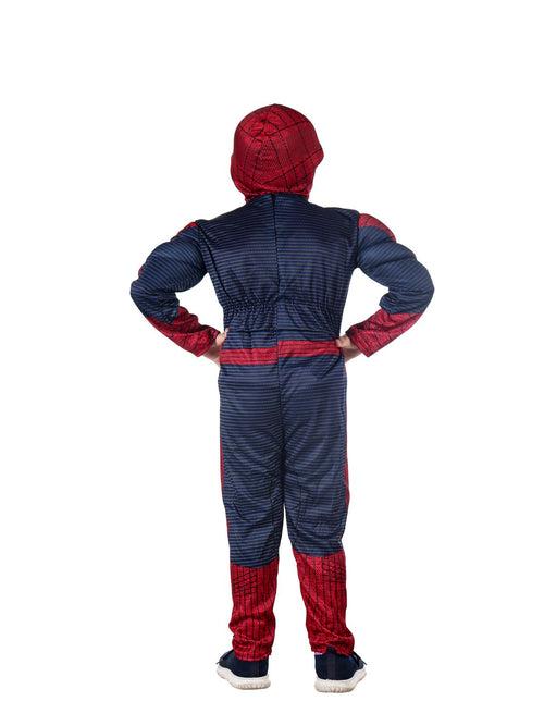 Spiderman Superhero Muscle Look Kids Fancy Dress Costume - Imported