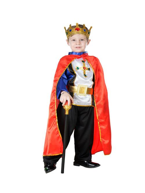 Fairytale Prince Charming with King Scepter Combo Kids Fancy Dress Costume | Halloween Theme | Imported