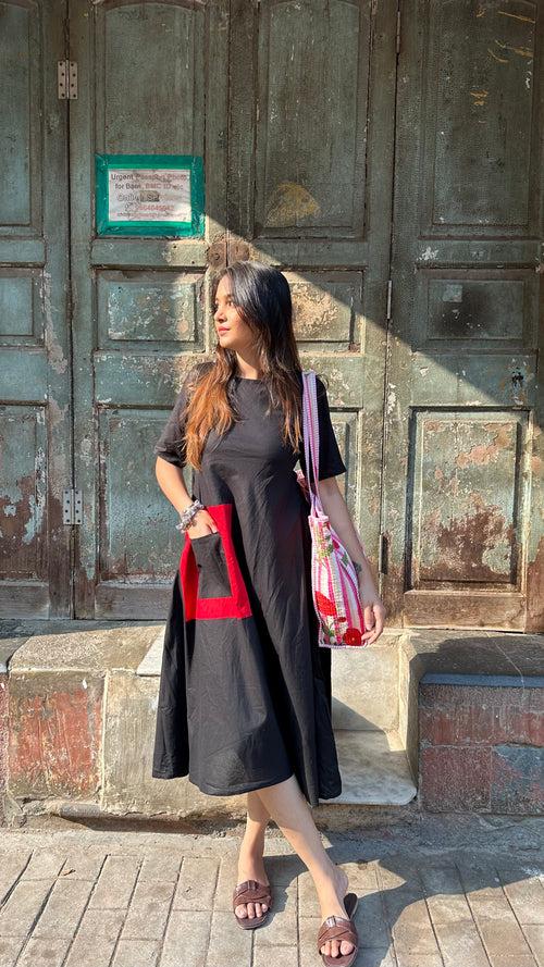 Mitali Cotton Midi Dress