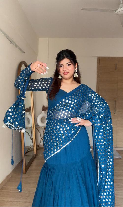 Raahini Embroidery Saree
