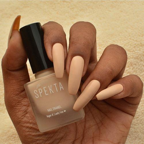 Spekta Nude Matte Nail Polish Combo Pack of 6 (8ml each)