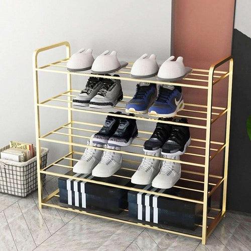 5-Tier Metal Shoe Rack