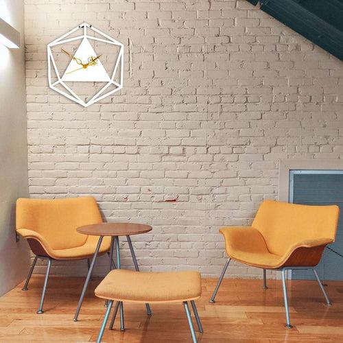 Hexagon Designer Wall Clock