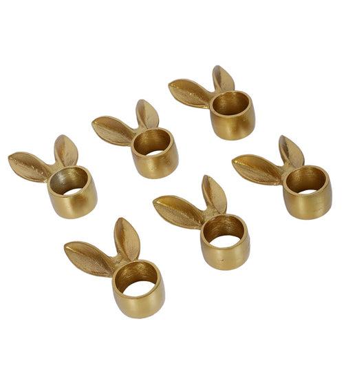 Bunny Ears Napkin Ring - Set of 6