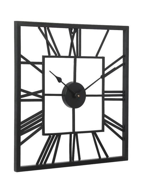 Square Roman Numbers Designer Wall Clock