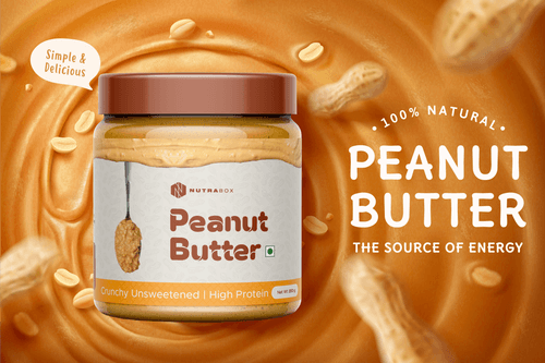 Nutrabox Peanut Butter - Crunchy Unsweetened - Buy 1 Get 1 Free