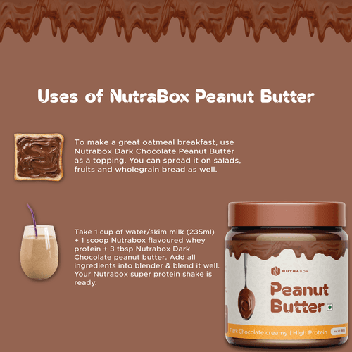 Nutrabox Peanut Butter - Dark Chocolate creamy - Buy 1 Get 1 Free