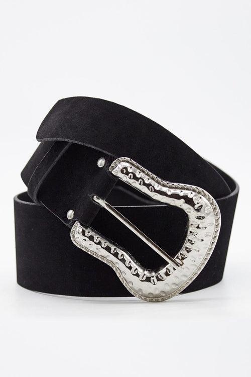 Classy Victorian Suede Mega Belt