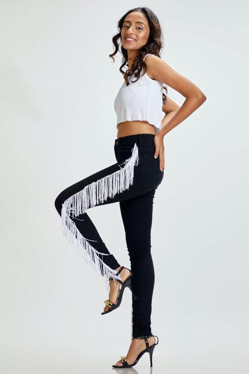 The Cowgirl Skinny High Waist Jeans