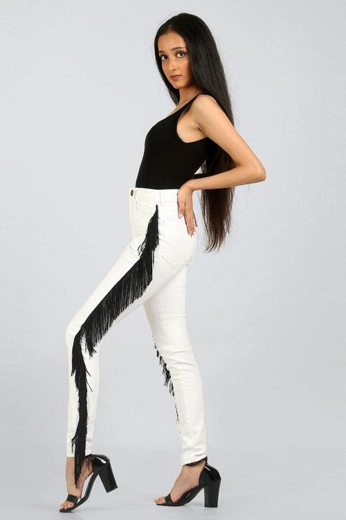 The Cowgirl Skinny High Waist Jeans