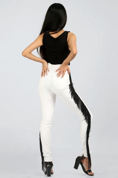 The Cowgirl Skinny High Waist Jeans