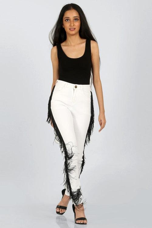 The Cowgirl Skinny High Waist Jeans