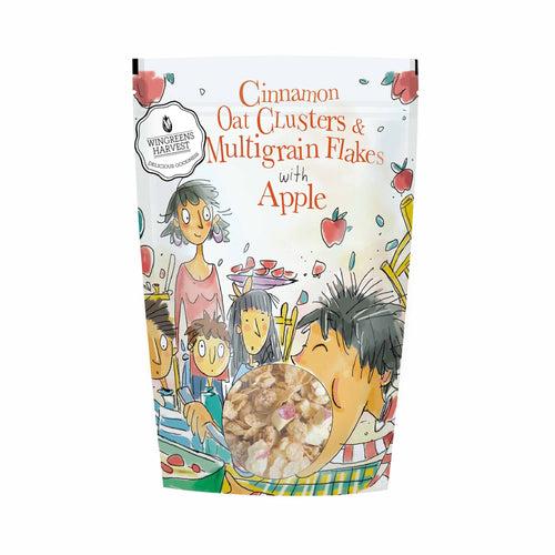 Breakfast Cereal - Cinnamon Oat Clusters & Multi-grain Flakes with Apple 350 g