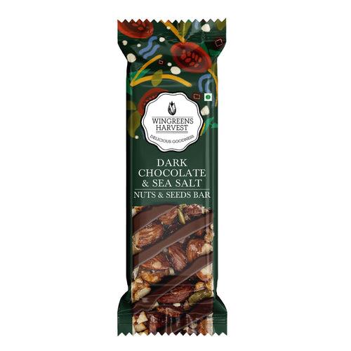 Nuts & Seeds Bars - Dark Chocolate and Sea Salt 180 g (30 g x 6 Bars)