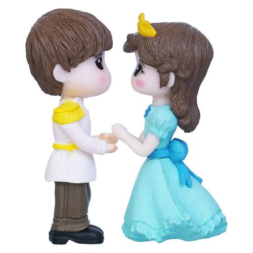 Prince & Princess Couple Statue Valentine's Day Showpiece