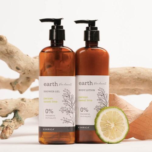 Earth Shower gel & Body lotion Body Care Duo