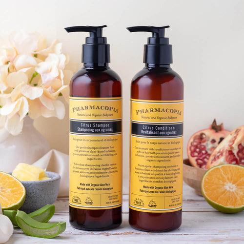 Pharmacopia Citrus Shampoo & Conditioner Hair Care Duo