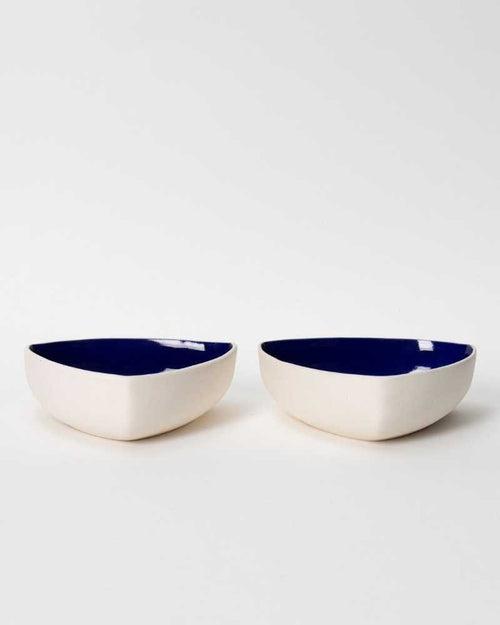 Zeno Pasta Bowl Deep Blue (Set of 2)