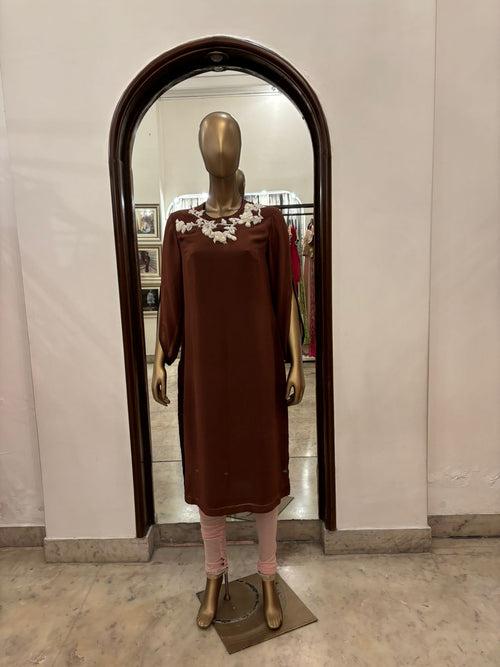 BROWN KURTA OBP