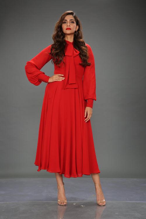 Sonam Kapoor in our  Midi Skater Dress