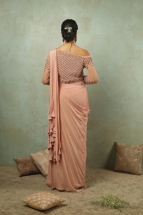 Love In The Mist Drape Saree