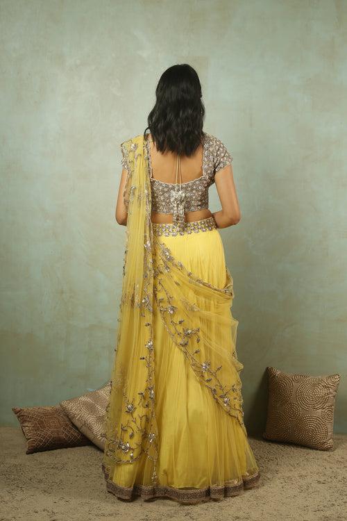 The Rajkumari Filigree Lehenga