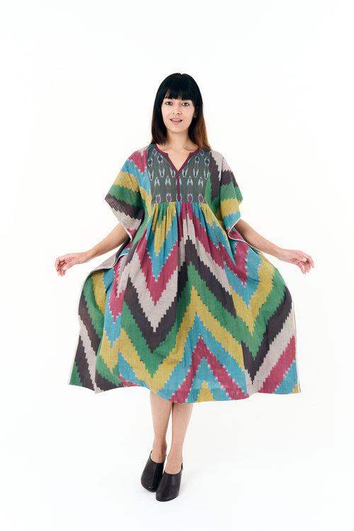 Prism Yoke Kaftan