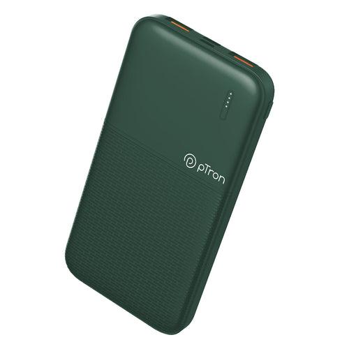 pTron Dynamo 10000mAh 22.5W Power Bank (Green)