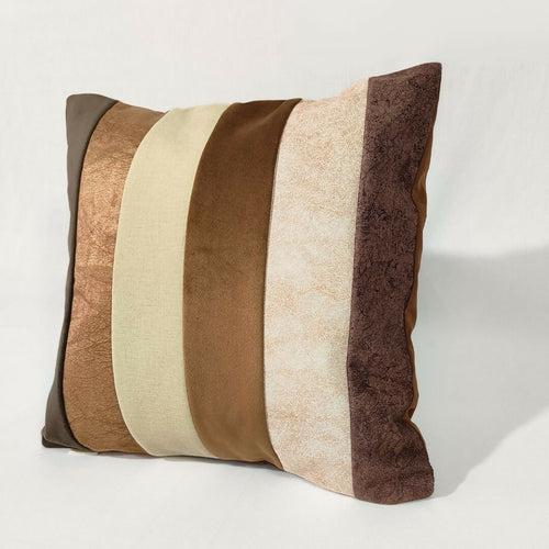 Woods Hues Stripes Cushion Cover