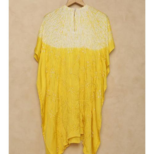 Yellow Adaa Kaftan