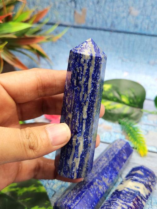 Lapis Lazuli Point: A Gemstone of Ancient Beauty and Modern Elegance | Crystal Healing | Home decor