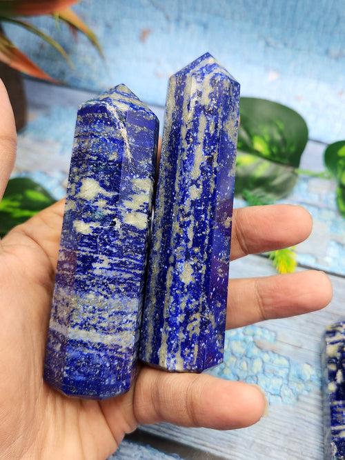 Lapis Lazuli Point: A Gemstone of Ancient Beauty and Modern Elegance | Crystal Healing | Home decor