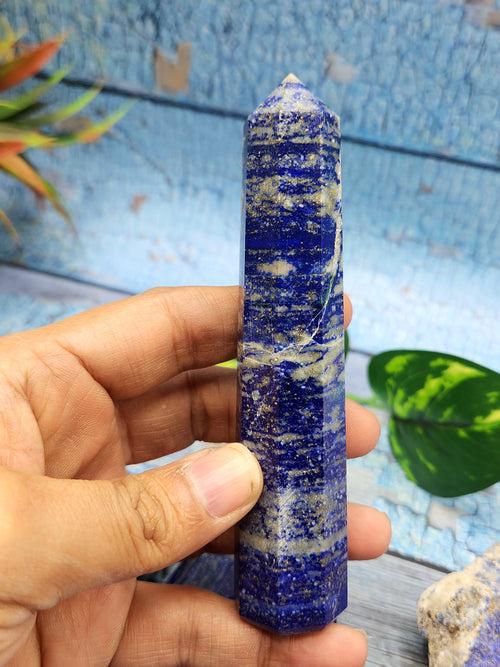 Lapis Lazuli Point: A Gemstone of Ancient Beauty and Modern Elegance | Crystal Healing | Home decor