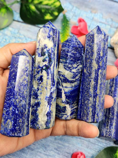 Lapis Lazuli Point: A Gemstone of Ancient Beauty and Modern Elegance | Crystal Healing | Home decor