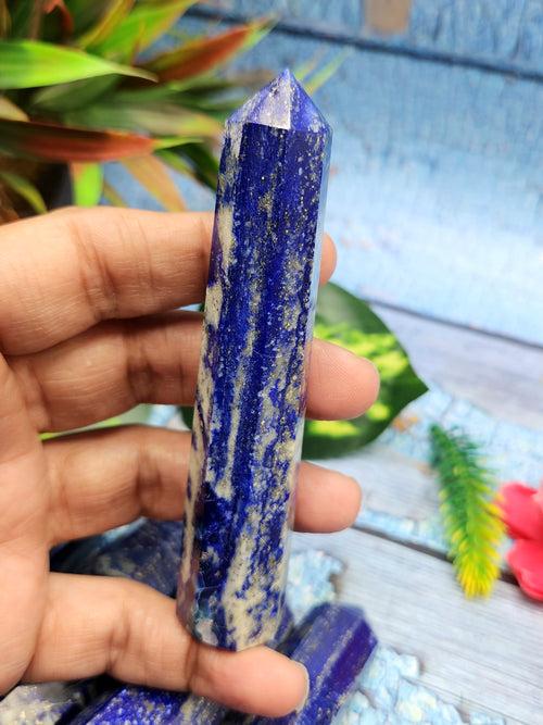 Lapis Lazuli Point: A Gemstone of Ancient Beauty and Modern Elegance | Crystal Healing | Home decor