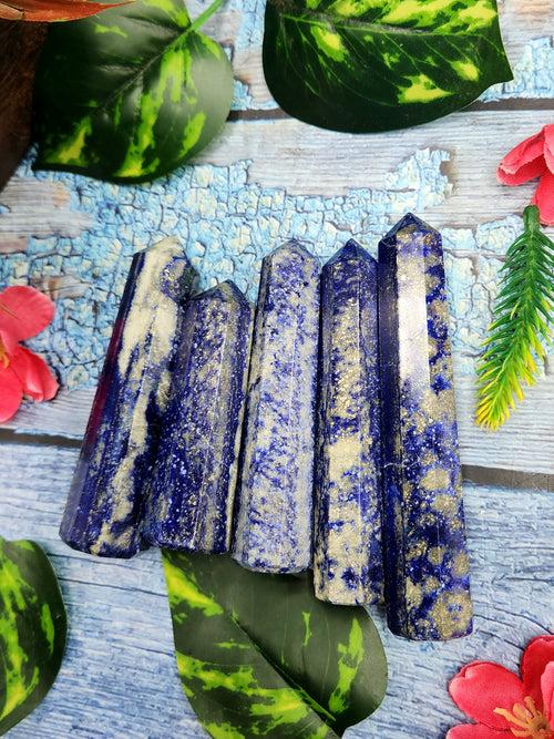 Lapis Lazuli Point: A Gemstone of Ancient Beauty and Modern Elegance | Crystal Healing | Home decor