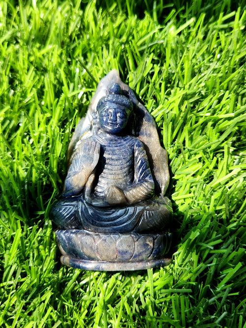 Blue Sapphire Buddha - A Symbol of Spiritual Enlightenment