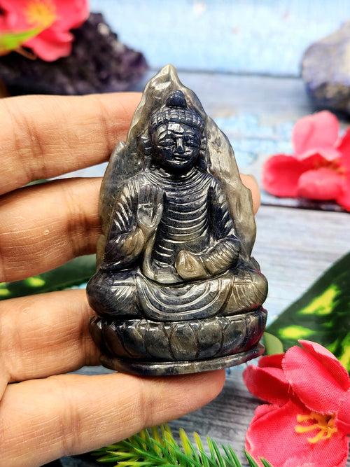 Blue Sapphire Buddha - A Symbol of Spiritual Enlightenment