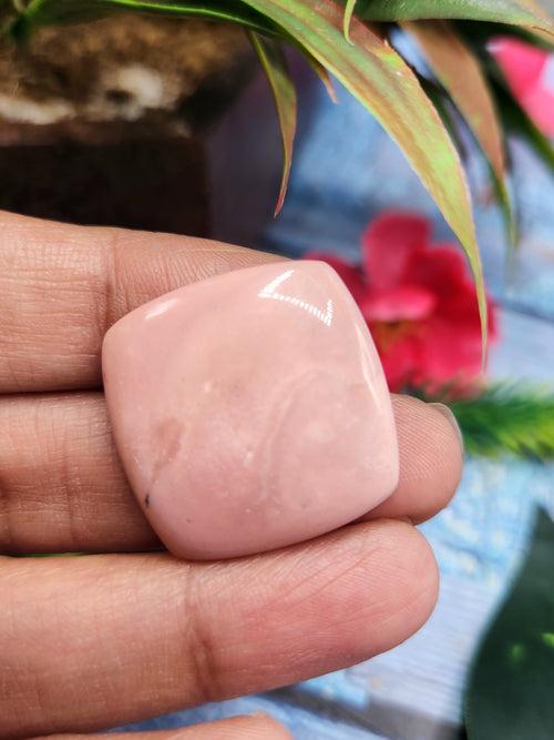 Pink Opal Cabochons Mix Shape Loose Gemstone - Merging Beauty and Spirituality | Lot of 5 units