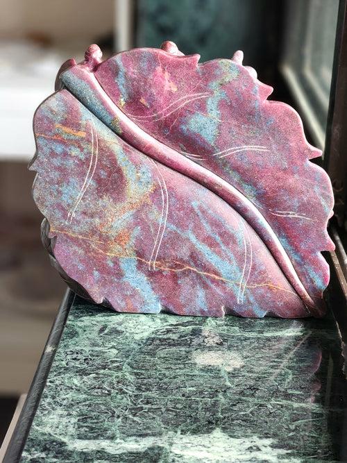 Ruby Kyanite Lord Ganesha Statue: Unlock Divine Power and Prosperity | Reiki/Chakra/Healing/Energy | Home Decor