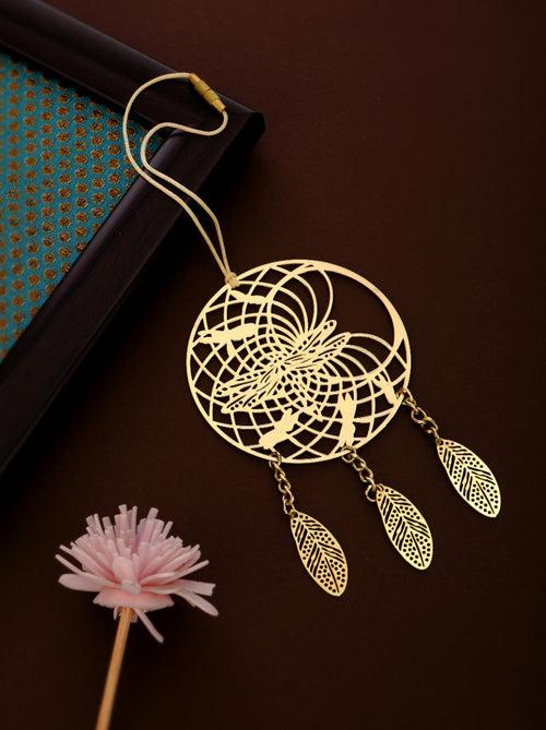 Brass Metal Dragonfly Dream Catcher